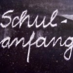 Schulanfang