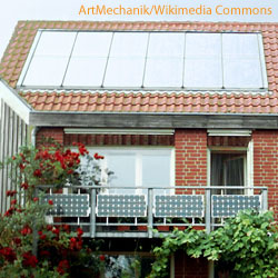 Solardach, Fotovoltaik, Photovoltaik