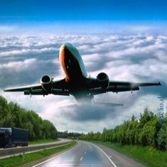 Flughafen, Flugzeug, Fluglärm