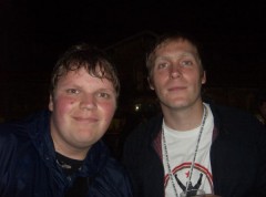 Alexander Unrath mit Thees Uhlmann - 2007 Alexander Unrath mit Thees Uhlmann - 2007