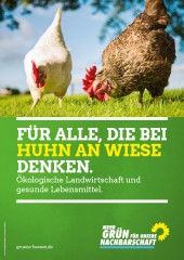 Plakat BÜNDNIS 90/DIE GRÜNEN Hessen zur Kommunalwahl 2016
