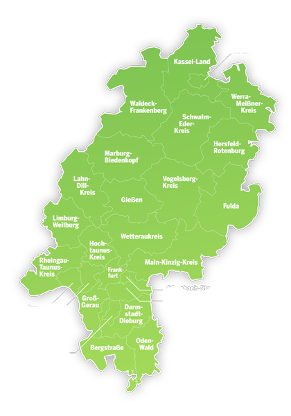 Landkreise in Hessen